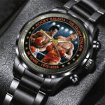 Rocky Balboa 50th Anniversary Black Stainless Steel Watch – NGHIAVT9277