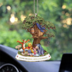Winnie-the-Pooh 100th Anniversary Custom shape 2-sided Acrylic Car Ornament – NGHIAVT9282
