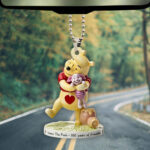 Winnie-the-Pooh 100th Anniversary Custom shape 2-sided Acrylic Car Ornament – NGHIAVT9285