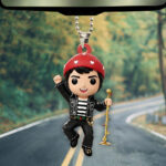 Elvis Presley Custom shape 2-sided Acrylic Car Ornament – NGHIAVT9292