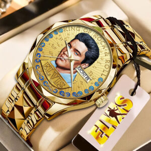 Elvis Presley Alloy Luxury Quartz Watch - NGHIAVT9296