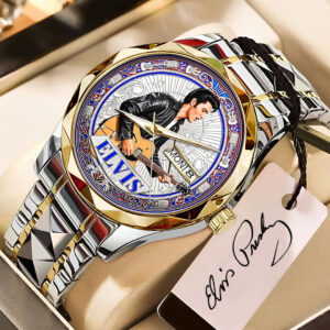 Elvis Presley Alloy Luxury Quartz Watch - NGHIAVT9299