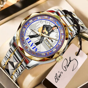 Elvis Presley Alloy Luxury Quartz Watch - NGHIAVT9300