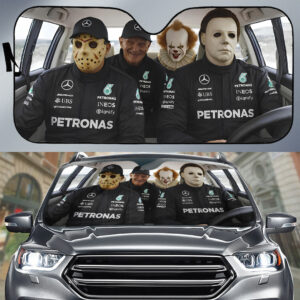 Mercedes AMG Petronas F1 Team x Horror Movie Auto Sun Shade - NGHIAVT9315