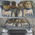 Visa Cash App Racing Bulls x Horror Movies Auto Sun Shade – NGHIAVT9316