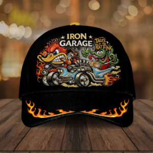 Rat Fink Iron Garage Rebellion Classic Cap - NGHIAVT9321