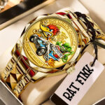 Rat Fink Iron Garage Rebellion Alloy Luxury Quartz Watch – NGHIAVT9322