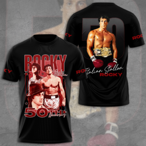 Rocky Balboa 50th Anniversary 3D Apparel - NGHIAVT9325