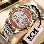 101 Dalmatians 65th Anniversary Alloy Luxury Quartz Watch – NGHIAVT9329