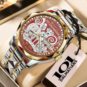 101 Dalmatians 65th Anniversary Alloy Luxury Quartz Watch - NGHIAVT9329