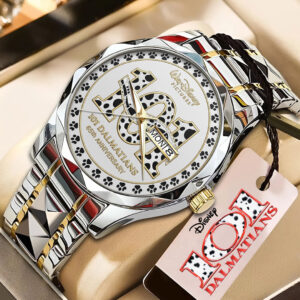101 Dalmatians 65th Anniversary Alloy Luxury Quartz Watch - NGHIAVT9330