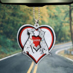 101 Dalmatians 65th Anniversary Custom shape 2-sided Acrylic Car Ornament – NGHIAVT9333