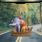 Winnie-the-Pooh 100th Anniversary Custom shape 2-sided Acrylic Car Ornament – NGHIAVT9351