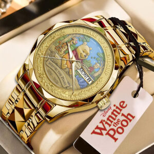 Winnie-the-Pooh 100th Anniversary Alloy Luxury Quartz Watch - NGHIAVT9355
