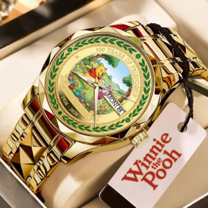 Winnie-the-Pooh 100th Anniversary Alloy Luxury Quartz Watch - NGHIAVT9356