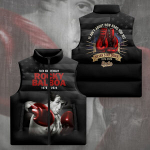 Rocky 50th Anniversary 3D Sleeveless Down Jacket - NGHIAVT9375