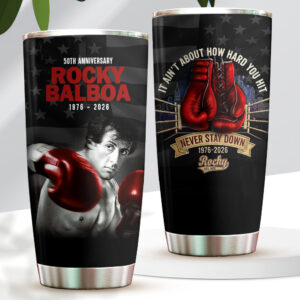 Rocky 50th Anniversary Tumbler Cup - NGHIAVT9377