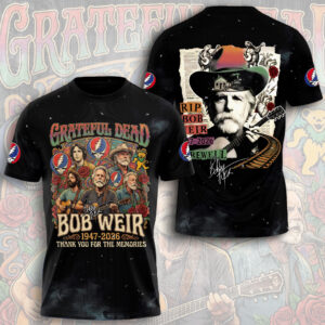 Grateful Dead x Bob Weir 3D Apparel - NGHIAVT9384