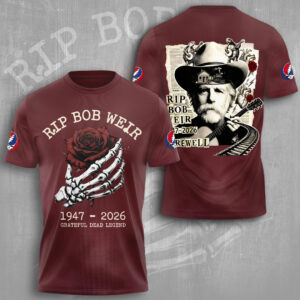 Grateful Dead x Bob Weir 3D Apparel - NGHIAVT9385