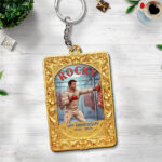 Rocky Balboa 50th Anniversary Custom Shape 2-sided Keychain – NGHIAVT9408