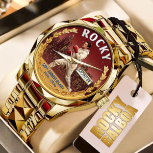 Rocky Balboa 50th Anniversary Alloy Luxury Quartz Watch - NGHIAVT9408