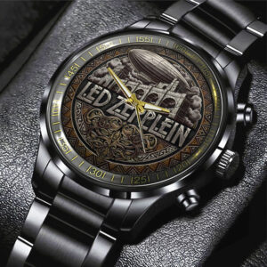 Led Zeppelin Black Stainless Steel Watch - NGHIAVT9422