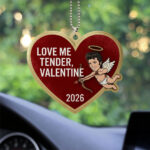 Elvis Presley Custom shape 2-sided Acrylic Car Ornament – NGHIAVT9431