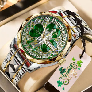 St. Patrick’s Day Alloy Luxury Quartz Watch - NGHIAVT9436