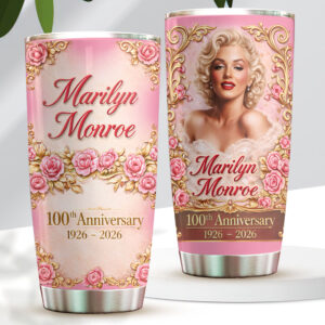 Marilyn Monroe 100th AnniversaryTumbler Cup - NGHIAVT9439