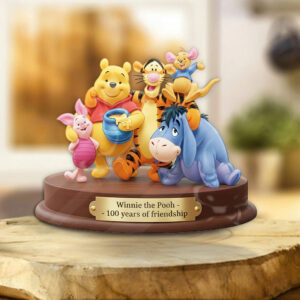Winnie-the-Pooh 100th Anniversary Custom Shape Acrylic Plaque - NGHIAVT9464