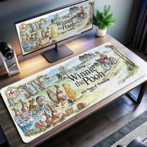 Winnie-the-Pooh 100th Anniversary Mouse Mat - NGHIAVT9468