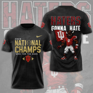 Indiana Hoosiers Football 2026 National Championship 3D Apparel - NGHIAVT9470