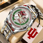 Indiana Hoosiers Football 2025 National Championship Alloy Luxury Quartz Watch – NGHIAVT9497
