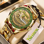 Shrek 25th Anniversary Alloy Luxury Quartz Watch – NGHIAVT9503