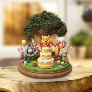 Winnie-the-Pooh 100th Anniversary Custom Shape Acrylic Plaque - NGHIAVT9520