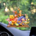 Winnie-the-Pooh 100th Anniversary Custom shape 2-sided Acrylic Car Ornament – NGHIAVT9568