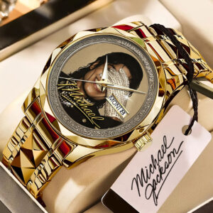 Michael Jackson Alloy Luxury Quartz Watch - NGHIAVT9571