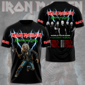 Iron Maiden 3D Apparel - NGHIAVT9577