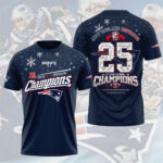 New England Patriots AFC Champions 2026 3D Apparel – NGHIAVT9588