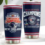 New England Patriots AFC Champions 2026 Tumbler Cup – NGHIAVT9590
