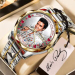 Elvis Presley Alloy Luxury Quartz Watch – NGHIAVT9596