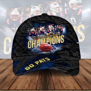 New England Patriots 2025 AFC Champions Classic Cap – HOATT15897