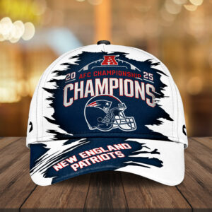 New England Patriots 2025 AFC Champions Classic Cap – MAITM14623