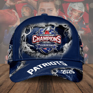 New England Patriots 2025 AFC Champions Classic Cap – TMTHU3524