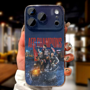 New England Patriots 2025 AFC Champions Phone Case – TANTN20628