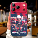 New England Patriots 2025 AFC Champions Phone Case – HOATT15892