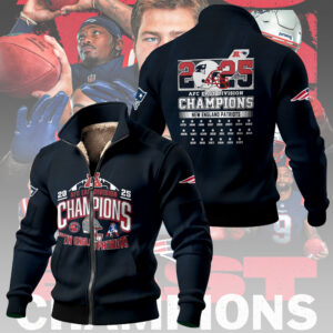 New England Patriots Thick Knit Fleece Jacket - TMTHU3039