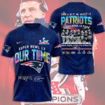 New England Patriots 2025 AFC Champions 3D Apparel – TMTHU3464