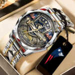 New England Patriots Alloy Luxury Quartz Watch – TANTN20191