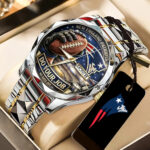 New England Patriots Alloy Luxury Quartz Watch – TANTN20181